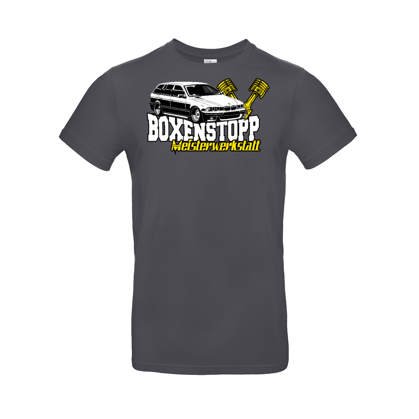 Boxenstopp Shirt B&C Herren
