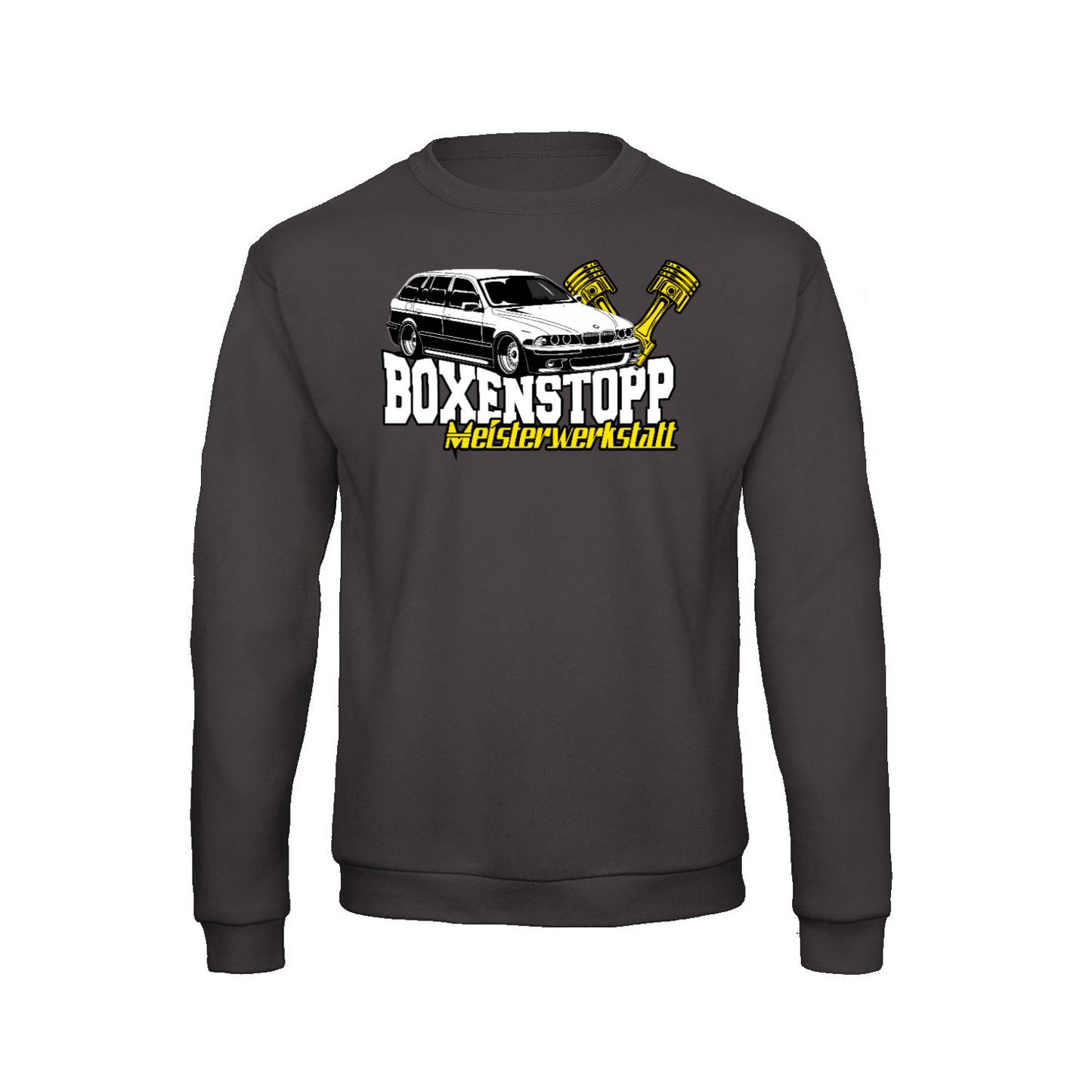 Boxenstopp Sweatshirt B&C Herren