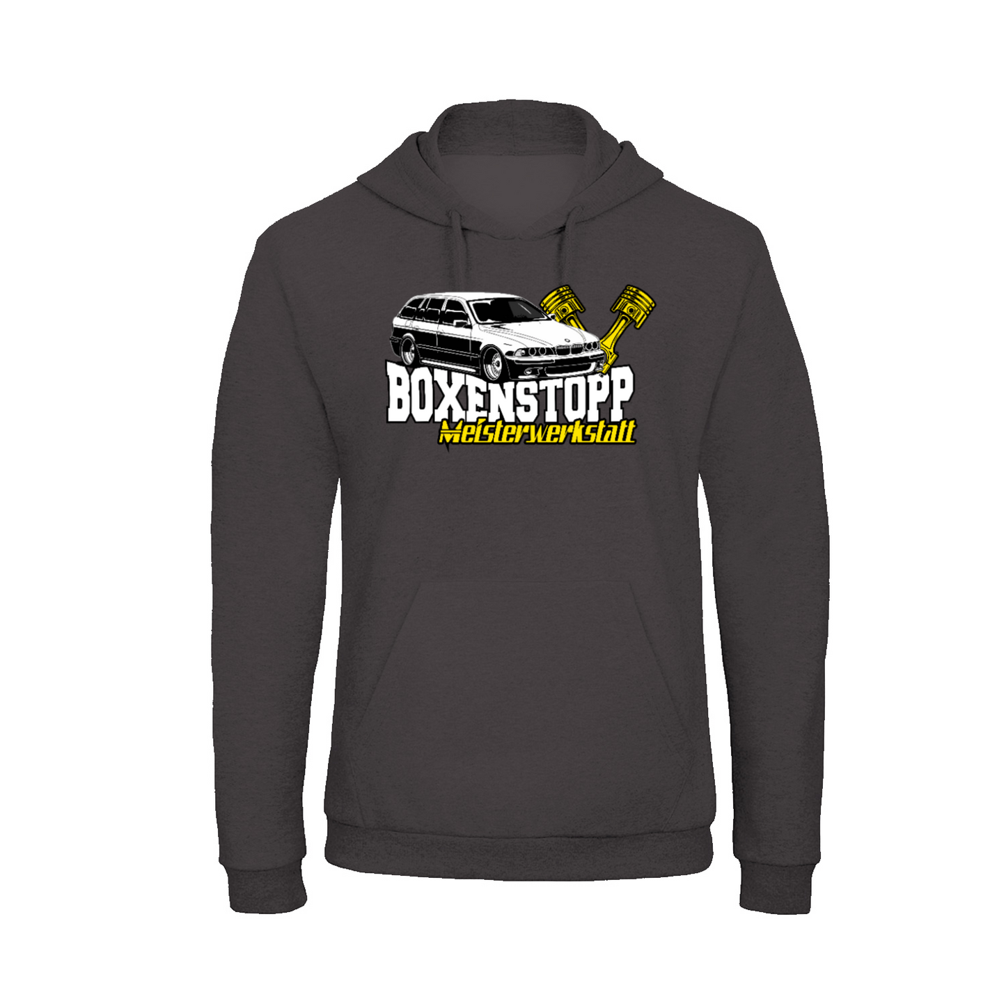 Boxenstopp Hoodie B&C Herren