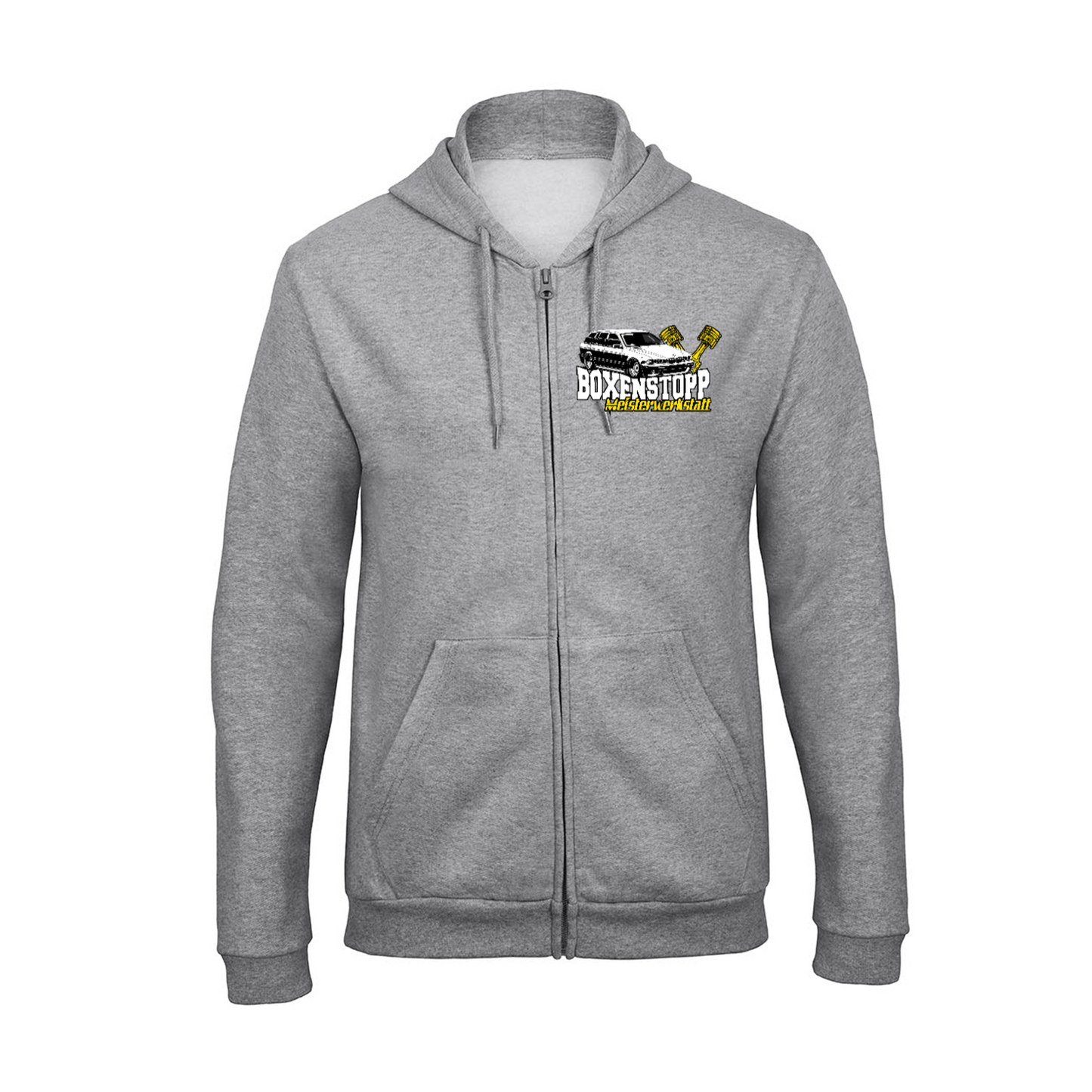 Boxenstopp Zip-Hoodie B&C