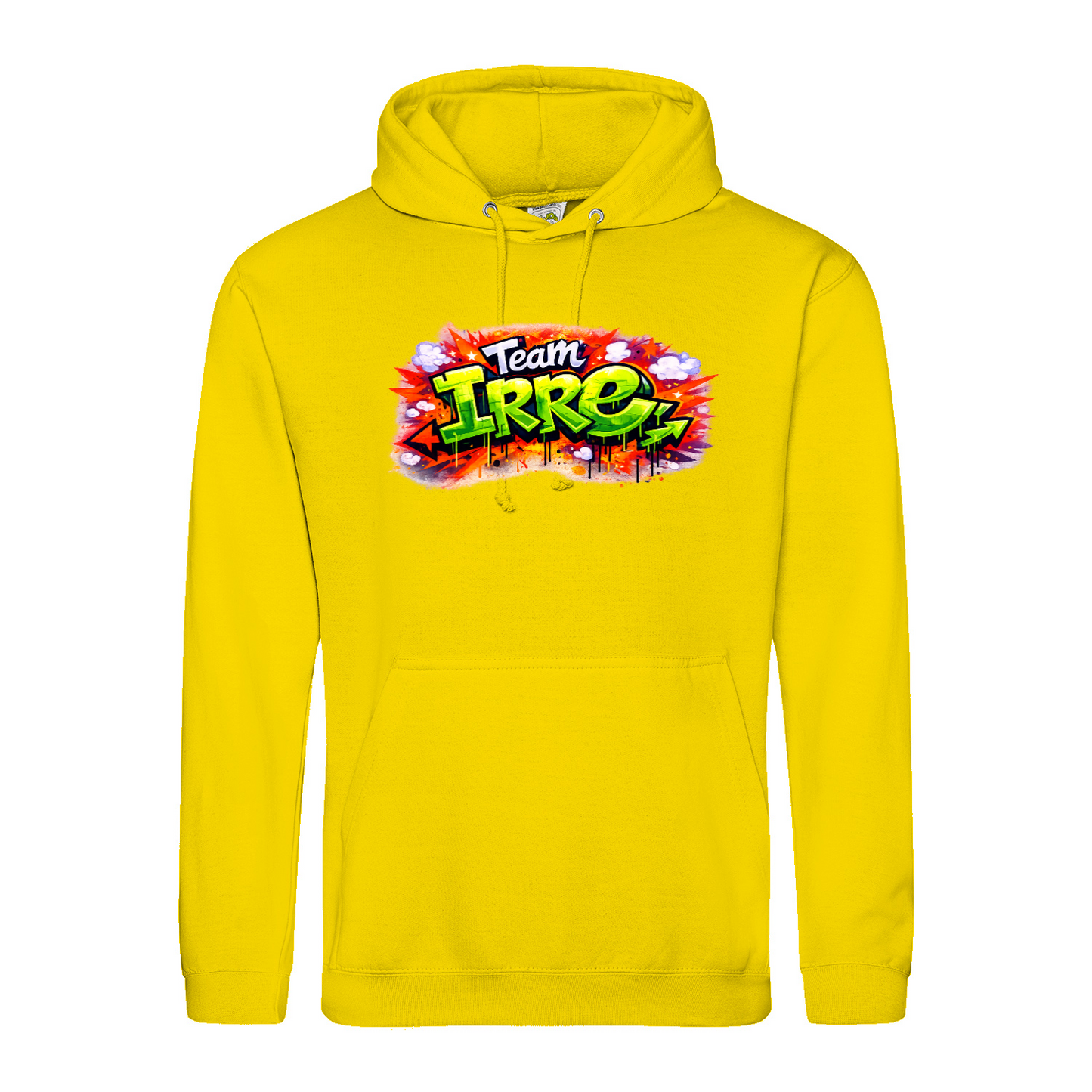 Team Irre Graffiti Herren Hoodie