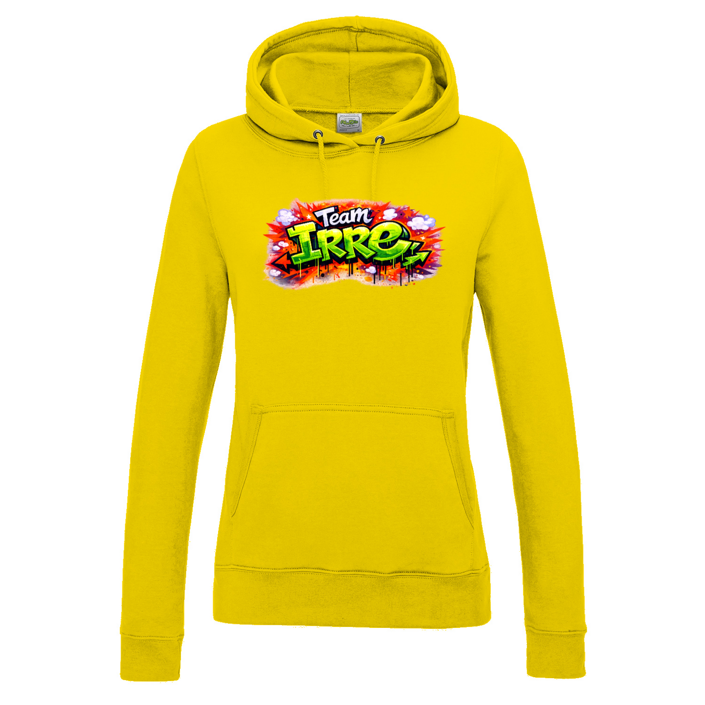 Team Irre Graffiti Damen Hoodie